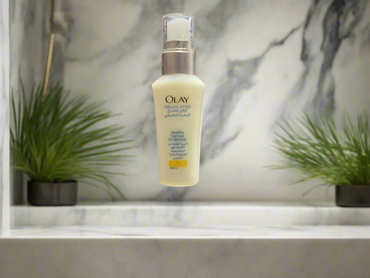 Olay lotion for fairness, uv blocker