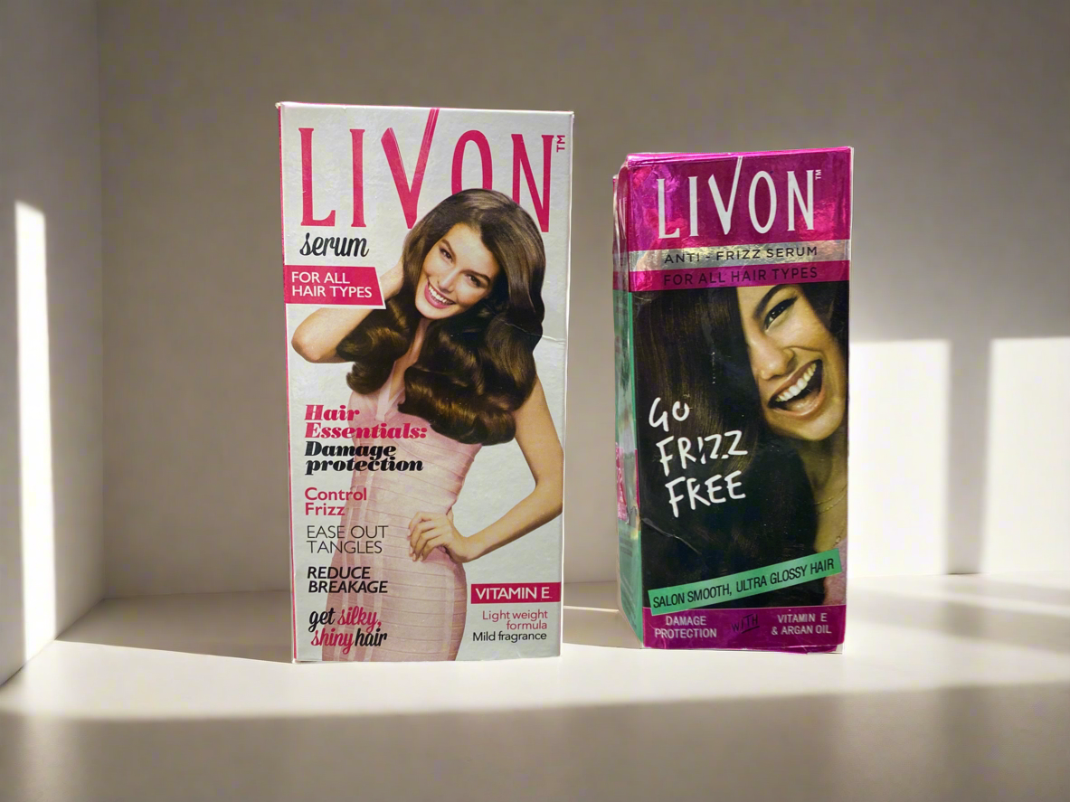 Livon anti frizz and damage protection